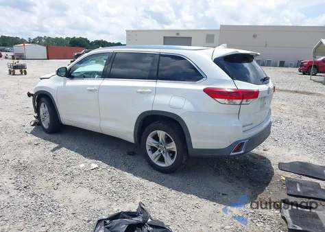 2018 Toyota Highlander Limited z USA, uszkodzony, nr VIN 5TDYZRFH4JS264525
